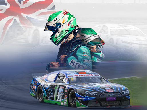 HTFX Sponsored Driver Vladimiros Tziortzis Gears Up for EuroNASCAR Grand Prix UK!